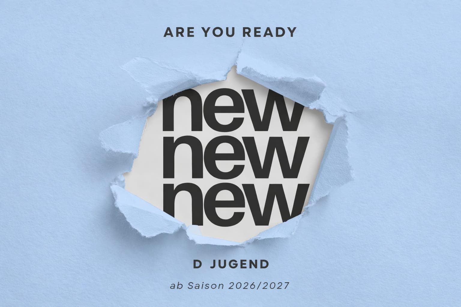 Neue D-Jugend ab Saison 2026/2027 - Bild 1